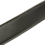 【6ib1316】クリスチャンディオール ショルダーバッグ トロッター サドル キャンバス ブラック シルバー金具【中古】レディース