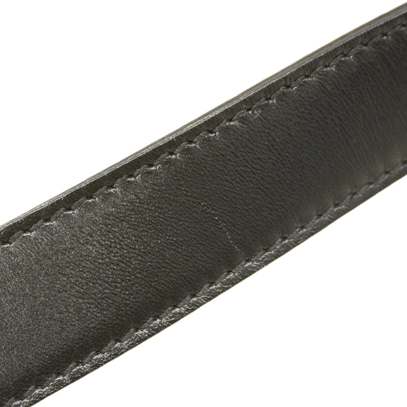 【6ib1316】クリスチャンディオール ショルダーバッグ トロッター サドル キャンバス ブラック シルバー金具【中古】レディース