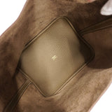 【6ib1321】エルメス ハンドバッグ ピコタンロックMM トリヨンクレマンス エトゥープ ゴールド金具 W刻印【中古】レディース
