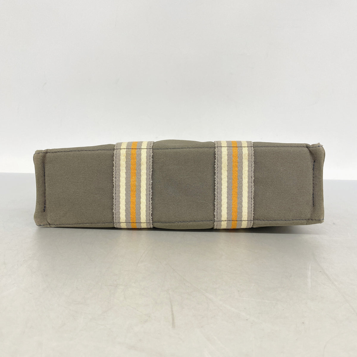 【6ib1326】エルメス トートバッグ フールトゥPM キャンバス グレー シルバー金具【中古】メンズ レディース ユニセックス
