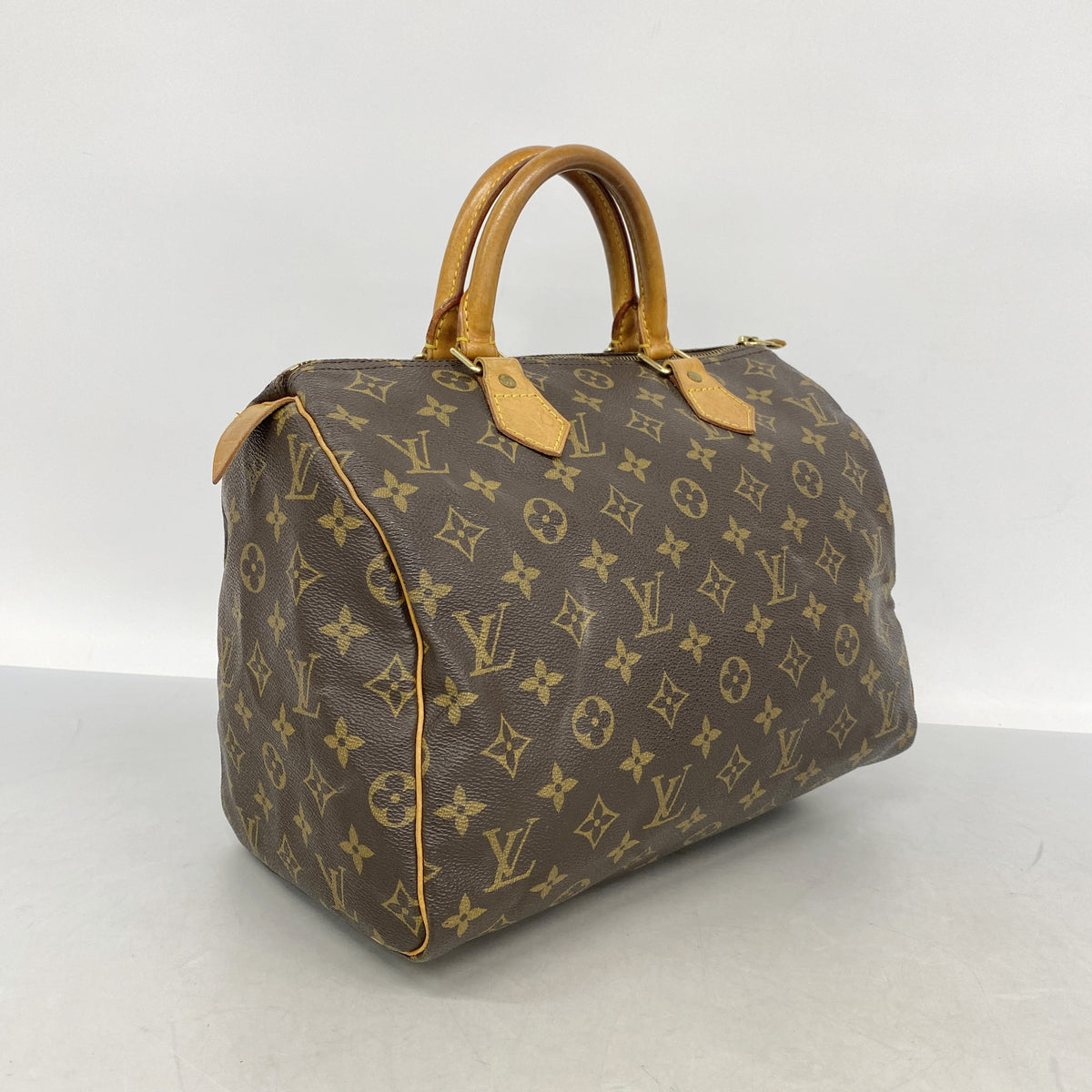 【6ib1329】ルイヴィトン ハンドバッグ モノグラム スピーディ30 M41108 ブラウン【中古】レディース