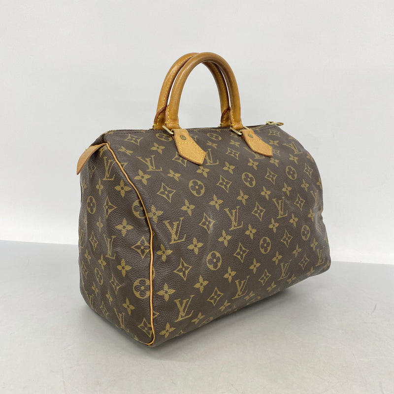 【6ib1329】ルイヴィトン ハンドバッグ モノグラム スピーディ30 M41108 ブラウン【中古】レディース