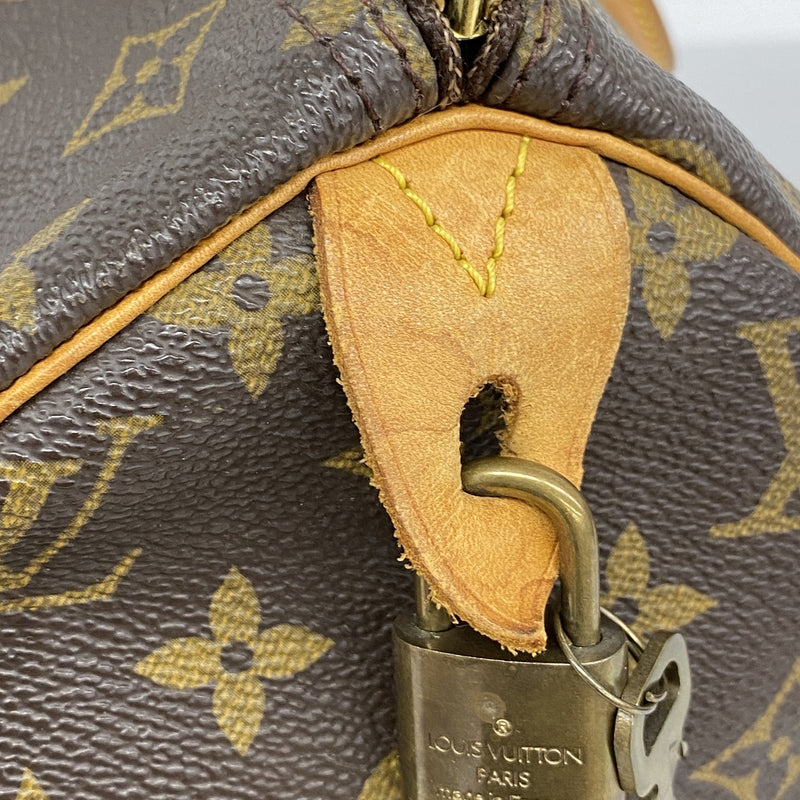 【6ib1329】ルイヴィトン ハンドバッグ モノグラム スピーディ30 M41108 ブラウン【中古】レディース