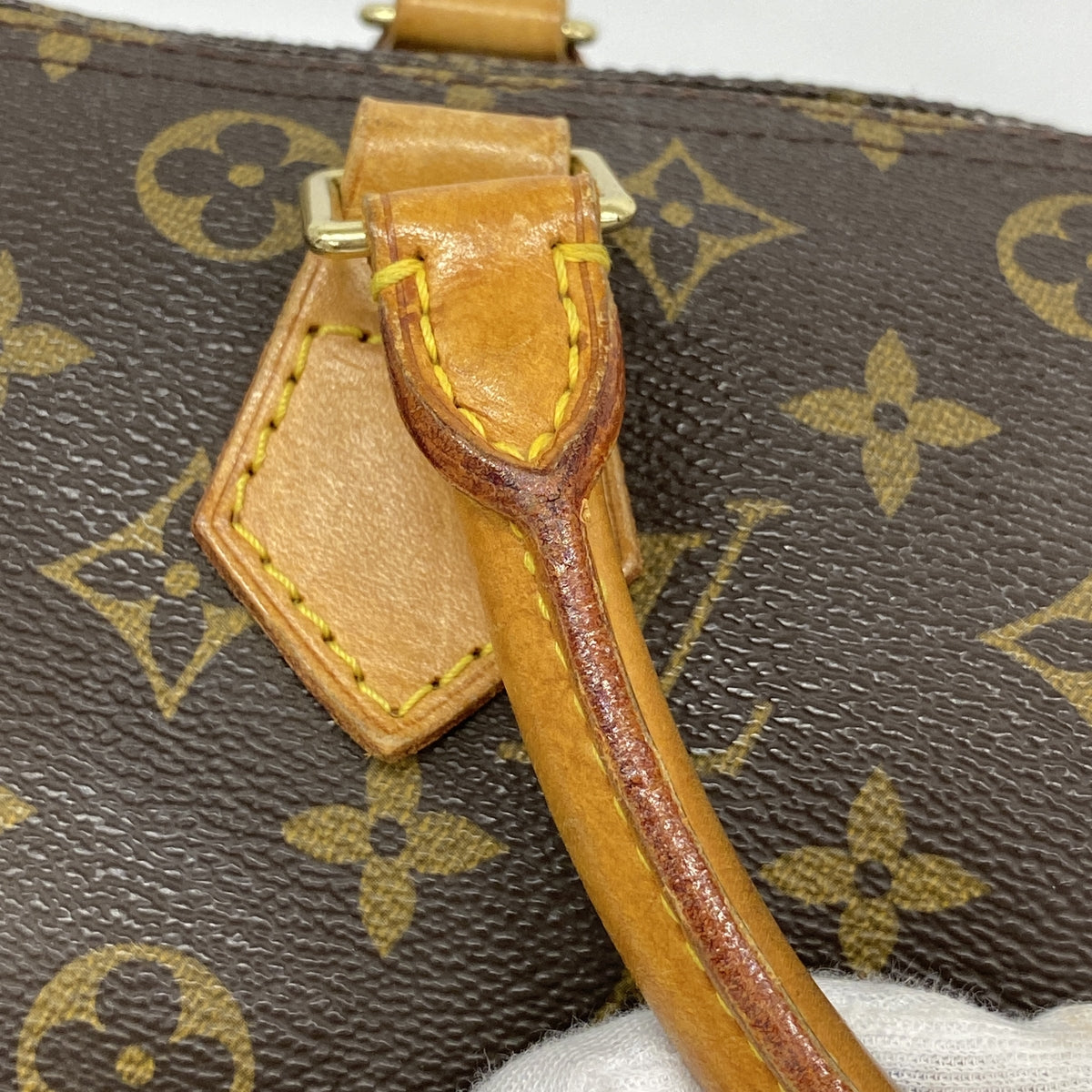 【6ib1329】ルイヴィトン ハンドバッグ モノグラム スピーディ30 M41108 ブラウン【中古】レディース