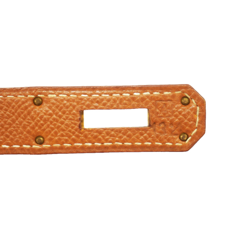 【6ib1337】エルメス ハンドバッグ ケリー28 クシュベル ゴールド ゴールド金具 □A刻印 2wayバッグ【中古】レディース