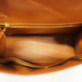 【6ib1337】エルメス ハンドバッグ ケリー28 クシュベル ゴールド ゴールド金具 □A刻印 2wayバッグ【中古】レディース