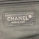 【6ib1338】シャネル ショルダーバッグ チェーンショルダー ラムスキン ブラック シルバー金具【中古】レディース