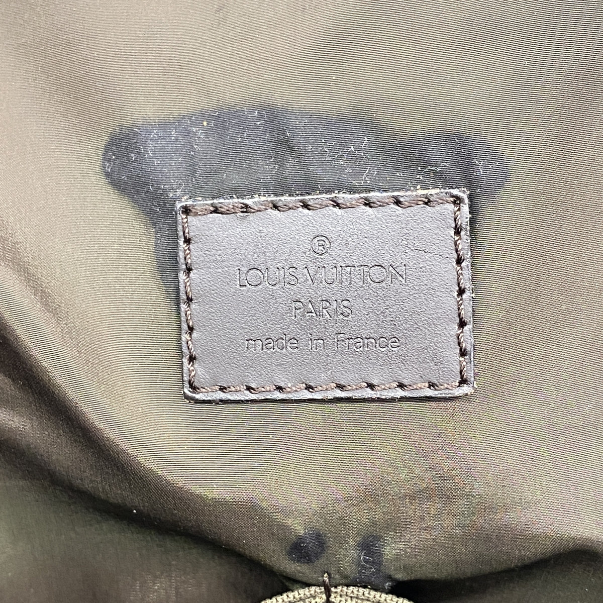【6ib1340】ルイヴィトン ボストンバッグ ダミエ・ジェアン アルバトロス M93601 ノワール 2wayバッグ【中古】メンズ