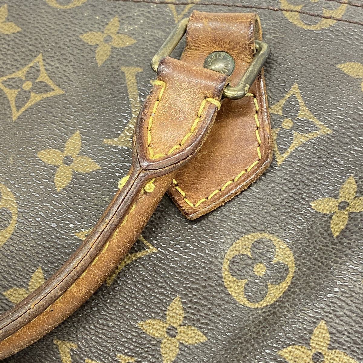 【6ib1343】ルイヴィトン ハンドバッグ モノグラム スピーディ35 M41107 ブラウン【中古】レディース