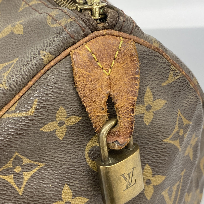 【6ib1343】ルイヴィトン ハンドバッグ モノグラム スピーディ35 M41107 ブラウン【中古】レディース