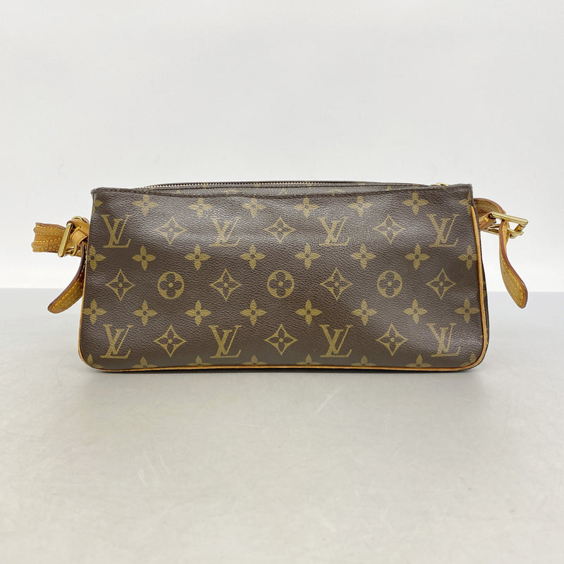 【6ib1346】ルイヴィトン ショルダーバッグ モノグラム ヴィバシテMM M51164 ブラウン【中古】レディース