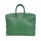 【6ib1348】ルイヴィトン ビジネスバッグ エピ ポルトドキュマンヴォワヤージュ M54474 ボルネオグリーン【中古】メンズ