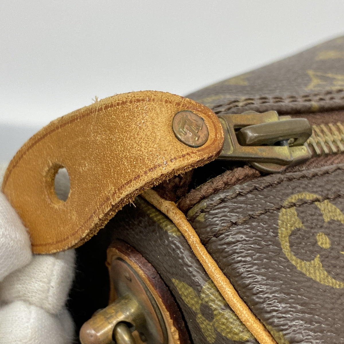 【6ib1349】ルイヴィトン ボストンバッグ モノグラム キーポル50 M41426 ブラウン【中古】メンズ レディース ユニセックス