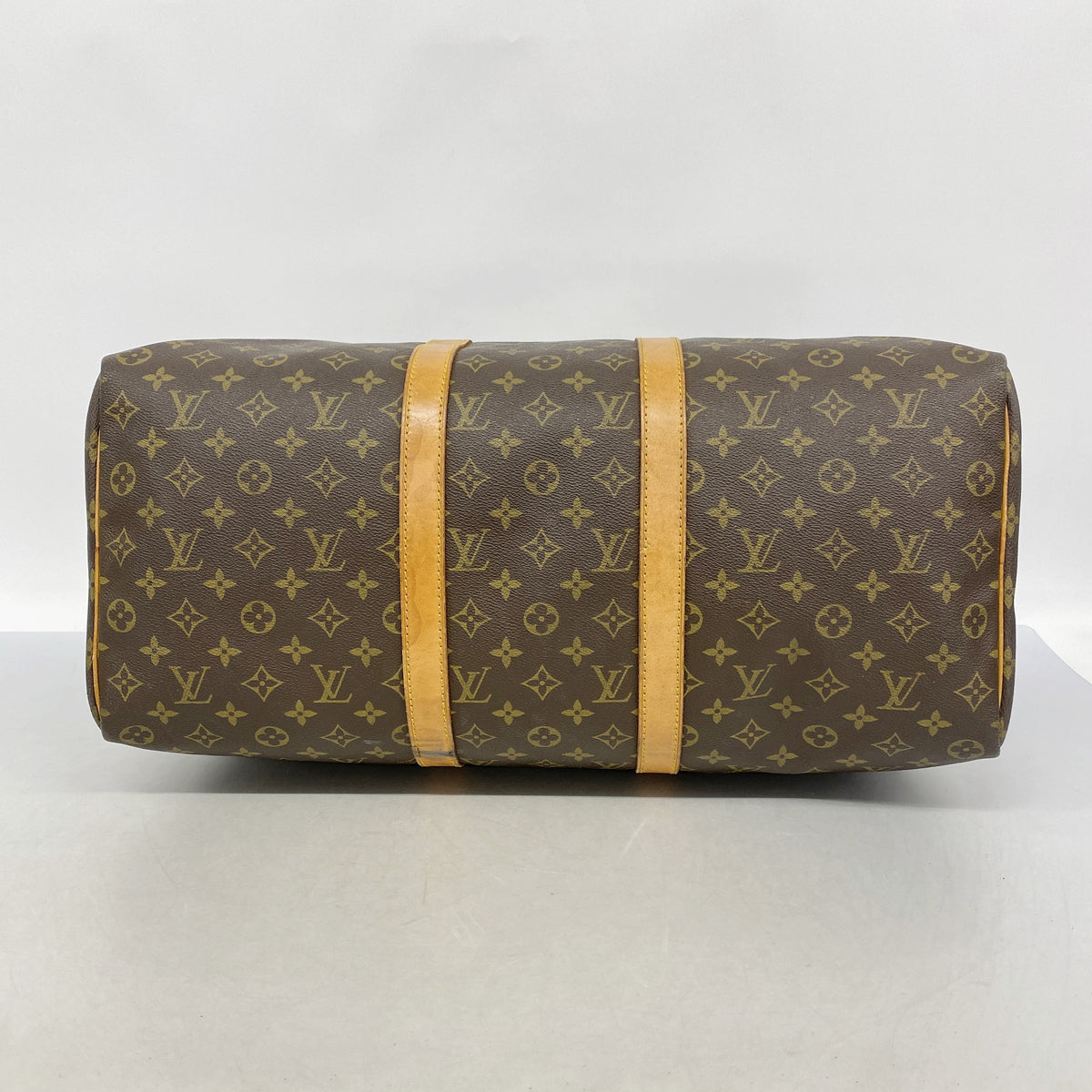 【6ib1349】ルイヴィトン ボストンバッグ モノグラム キーポル50 M41426 ブラウン【中古】メンズ レディース ユニセックス
