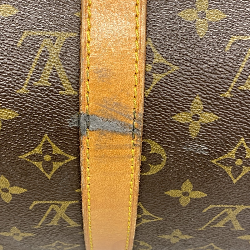 【6ib1349】ルイヴィトン ボストンバッグ モノグラム キーポル50 M41426 ブラウン【中古】メンズ レディース ユニセックス