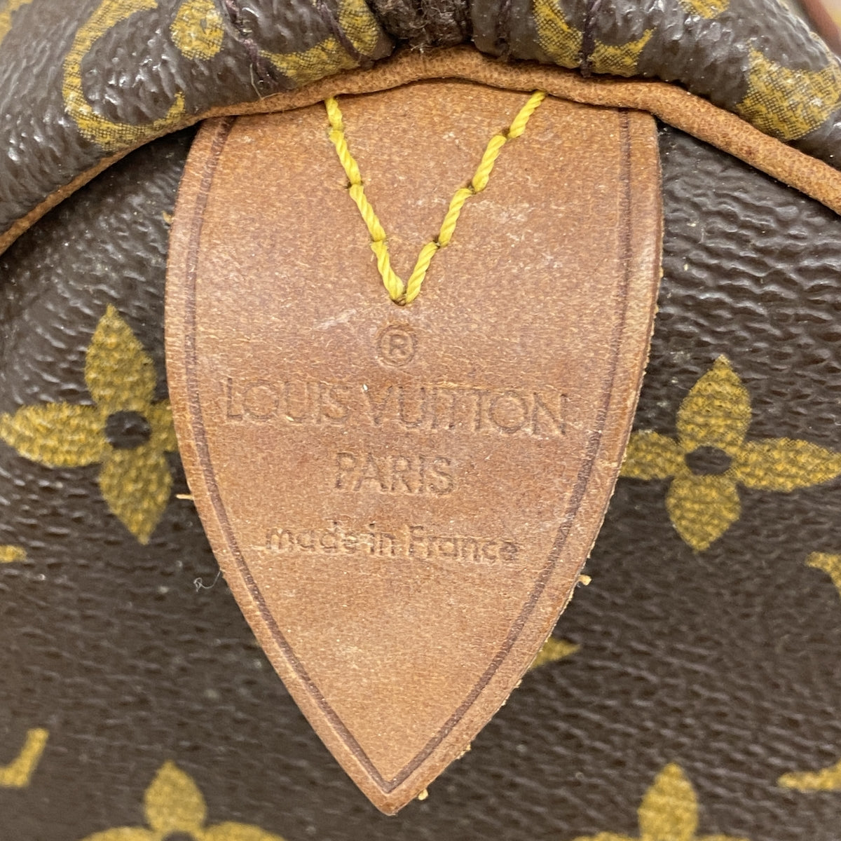 【6ib1352】ルイヴィトン ハンドバッグ モノグラム スピーディ25 M41109 ブラウン【中古】レディース