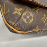 【6ib1353】ルイヴィトン ショルダーバッグ モノグラム ミュゼットサルサショートストラップ M51258 ブラウン【中古】レディース