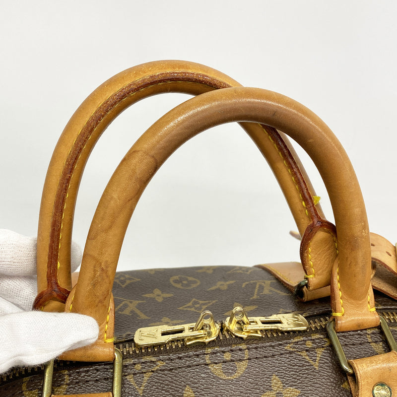 【6ib1358】ルイヴィトン ボストンバッグ モノグラム キーポルバンドリエール50 M41416 ブラウン【中古】メンズ レディース ユニセックス