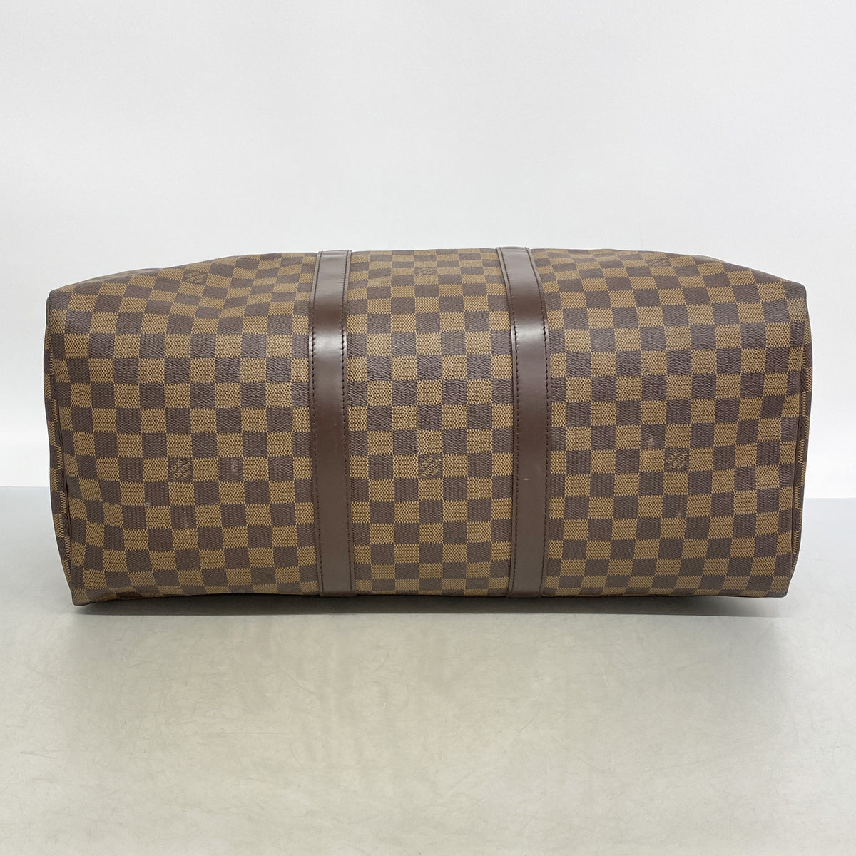 【6ib1359】ルイヴィトン ボストンバッグ ダミエ キーポル50 N41427 エベヌ【中古】メンズ レディース ユニセックス