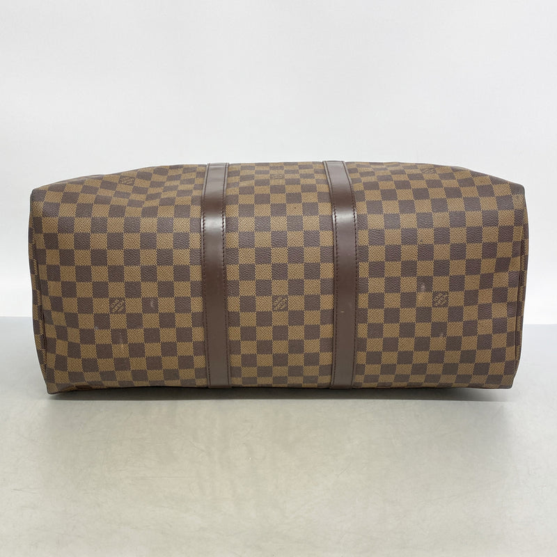 【6ib1359】ルイヴィトン ボストンバッグ ダミエ キーポル50 N41427 エベヌ【中古】メンズ レディース ユニセックス
