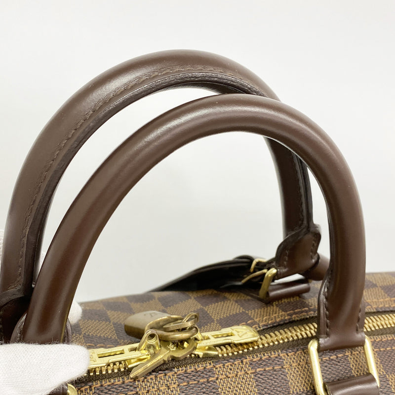 【6ib1359】ルイヴィトン ボストンバッグ ダミエ キーポル50 N41427 エベヌ【中古】メンズ レディース ユニセックス