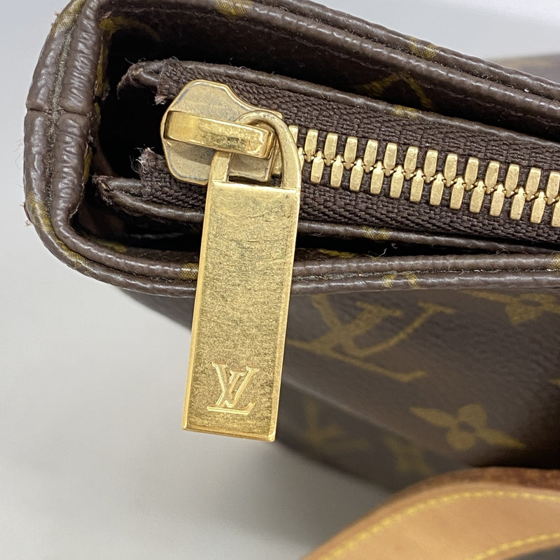 【6ib1360】ルイヴィトン トートバッグ モノグラム カバピアノ M51148 ブラウン【中古】レディース