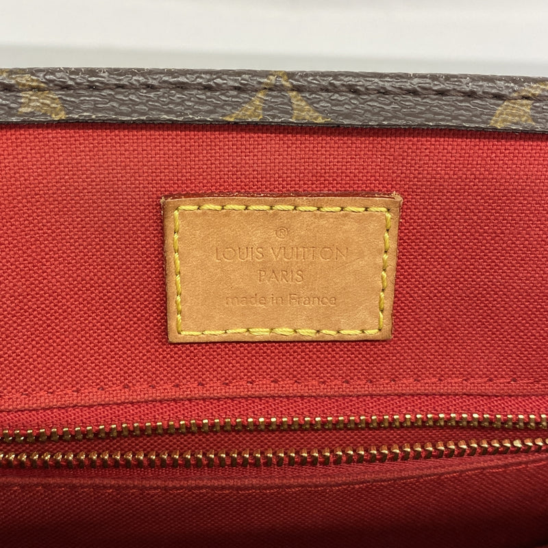 【6ib1361】ルイヴィトン トートバッグ モノグラム サックプラBB M46265 ブラウン 2wayバッグ【中古】レディース