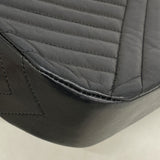 【6ib1365】シャネル ショルダーバッグ Vステッチ Wチェーン パリ限定 ラムスキン ブラック ゴールド/シルバー金具【中古】レディース