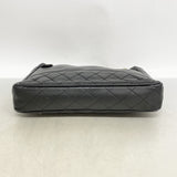 【6ib1366】シャネル チェーントート マトラッセ ラムスキン ブラック ゴールド金具【中古】レディース