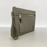 【6ib1367】ルイヴィトン クラッチバッグ LVアエログラム テイクオフポーチ M81735 カーキ【中古】メンズ