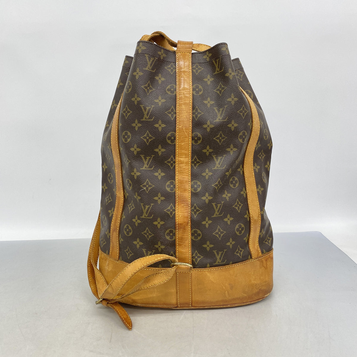 【6ib1371】ルイヴィトン ショルダーバッグ モノグラム ランドネGM M42244 ブラウン【中古】レディース