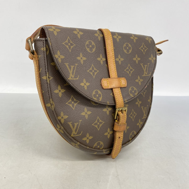 【6ib1373】ルイヴィトン ショルダーバッグ モノグラム シャンティMM M51233 ブラウン【中古】レディース