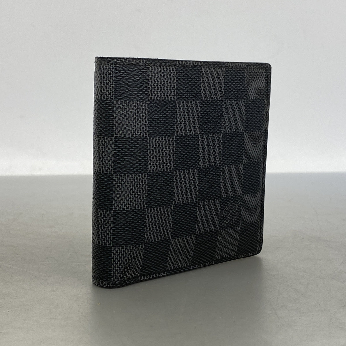 【6ib1376】ルイヴィトン 財布 ダミエ・グラフィット ポルトフォイユマルコ N62664 ブラック グレー【中古】メンズ