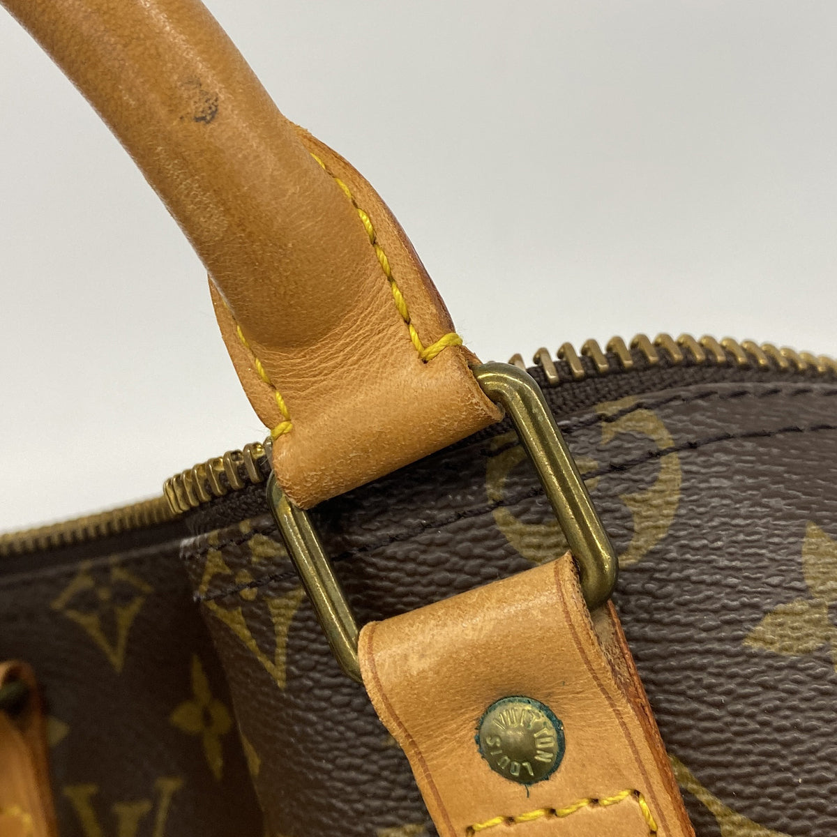 【6ib1379】ルイヴィトン ボストンバッグ モノグラム キーポル50 M41426 ブラウン【中古】メンズ レディース ユニセックス