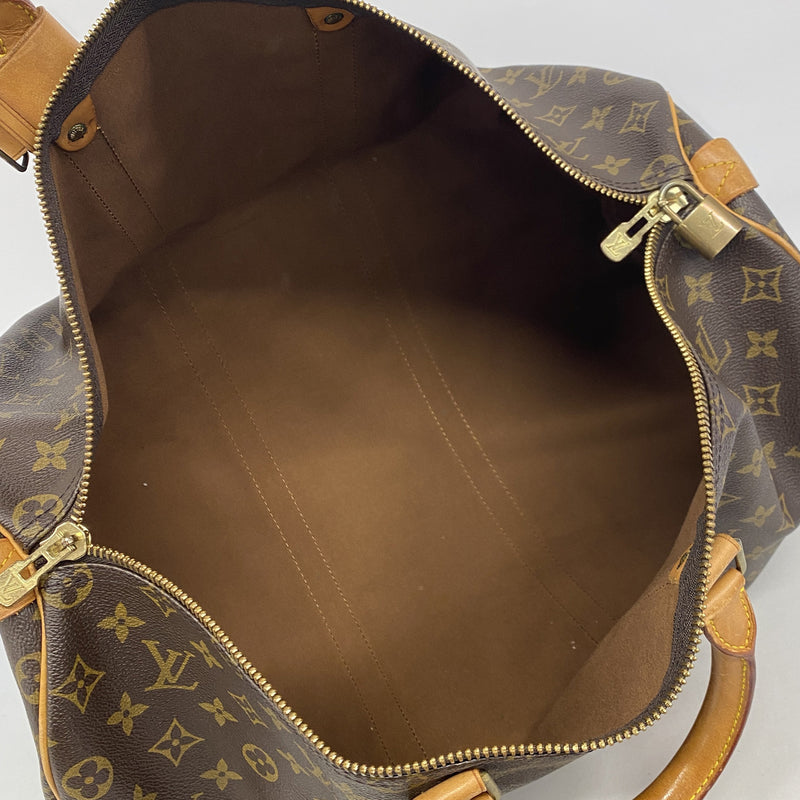 【6ib1379】ルイヴィトン ボストンバッグ モノグラム キーポル50 M41426 ブラウン【中古】メンズ レディース ユニセックス