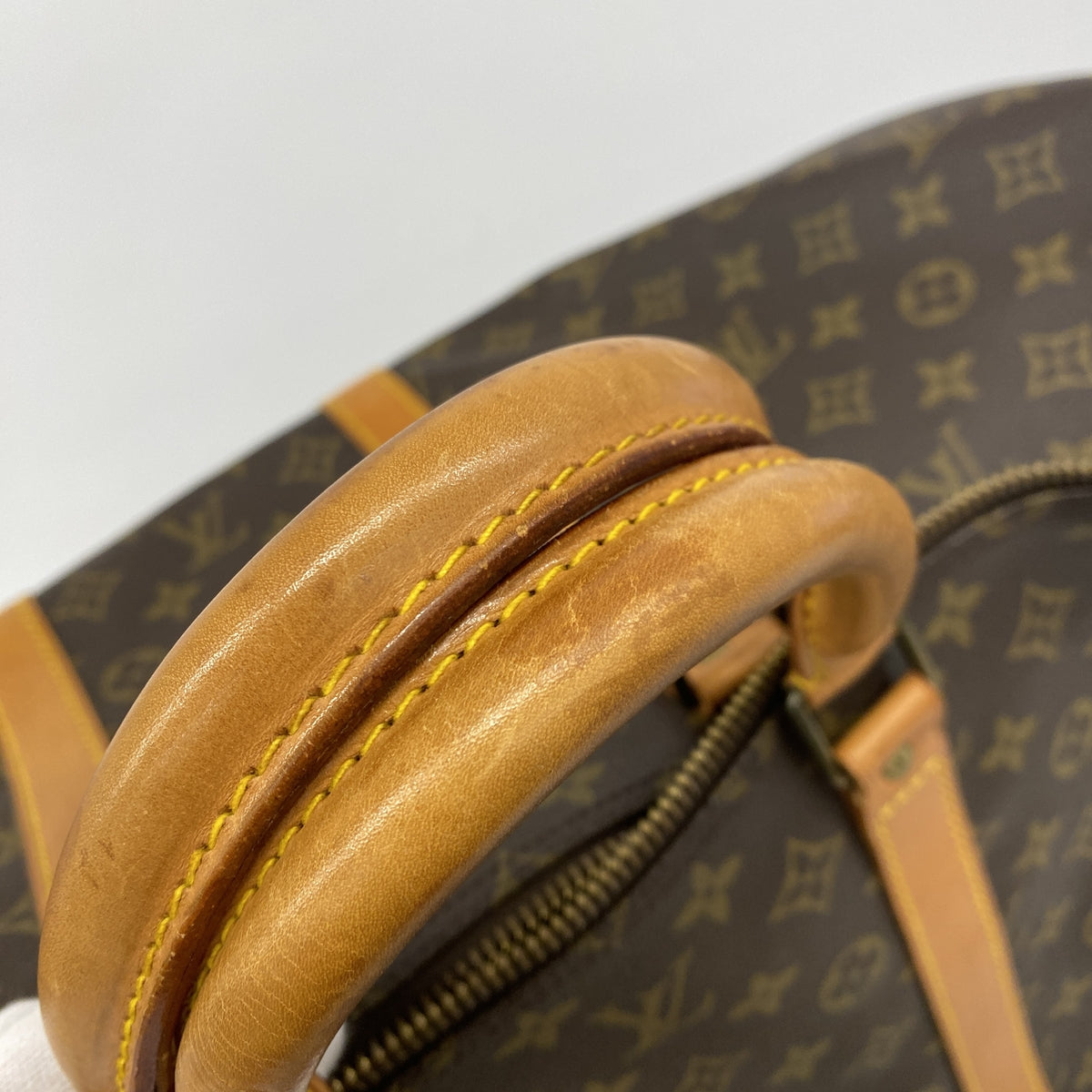 【6ib1380】ルイヴィトン ボストンバッグ モノグラム キーポル55 M41424 ブラウン【中古】メンズ レディース ユニセックス