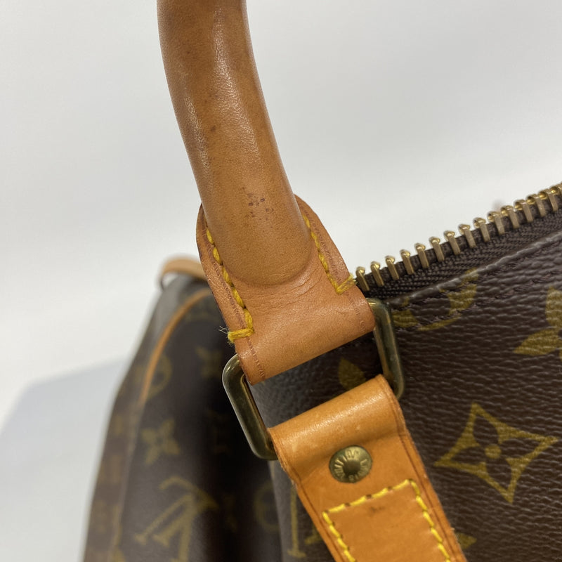 【6ib1380】ルイヴィトン ボストンバッグ モノグラム キーポル55 M41424 ブラウン【中古】メンズ レディース ユニセックス