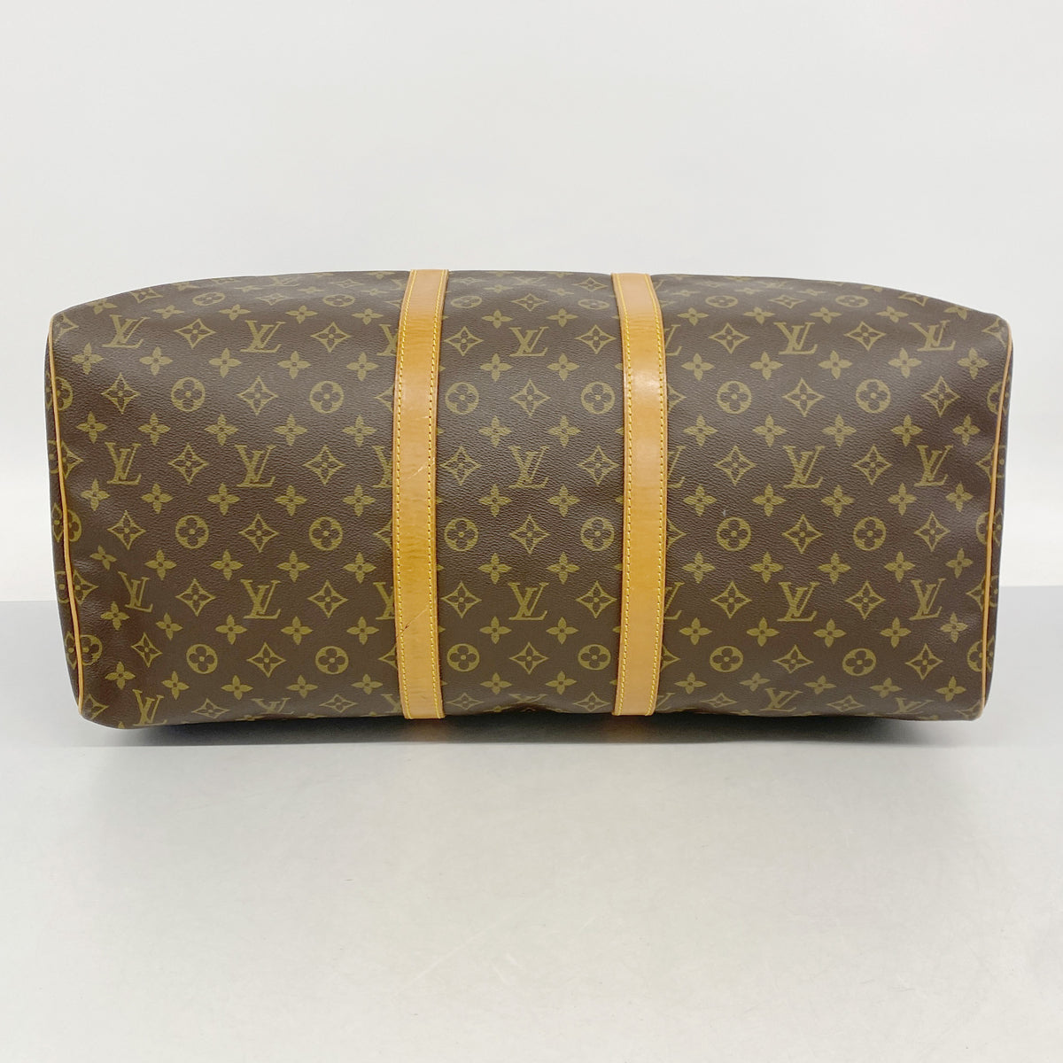 【6ib1380】ルイヴィトン ボストンバッグ モノグラム キーポル55 M41424 ブラウン【中古】メンズ レディース ユニセックス