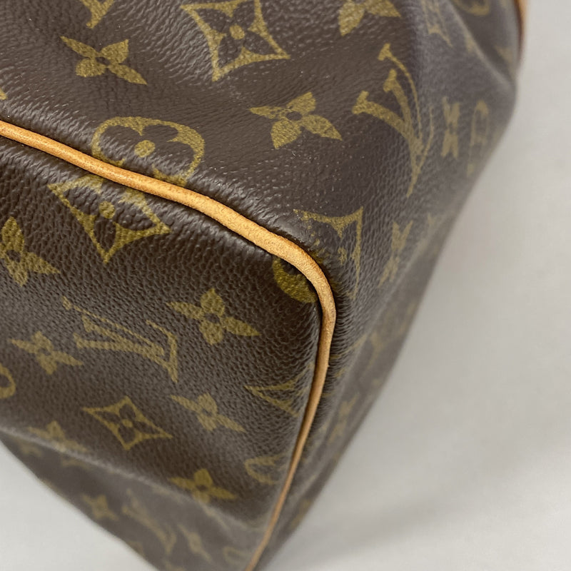 【6ib1380】ルイヴィトン ボストンバッグ モノグラム キーポル55 M41424 ブラウン【中古】メンズ レディース ユニセックス