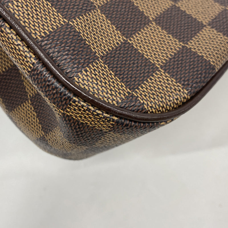 【6ib1382】ルイヴィトン ショルダーバッグ ダミエ オーバーニュ N51129 エベヌ【中古】レディース