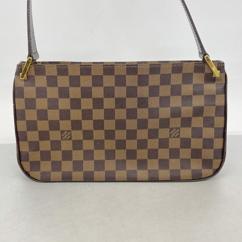 【6ib1382】ルイヴィトン ショルダーバッグ ダミエ オーバーニュ N51129 エベヌ【中古】レディース