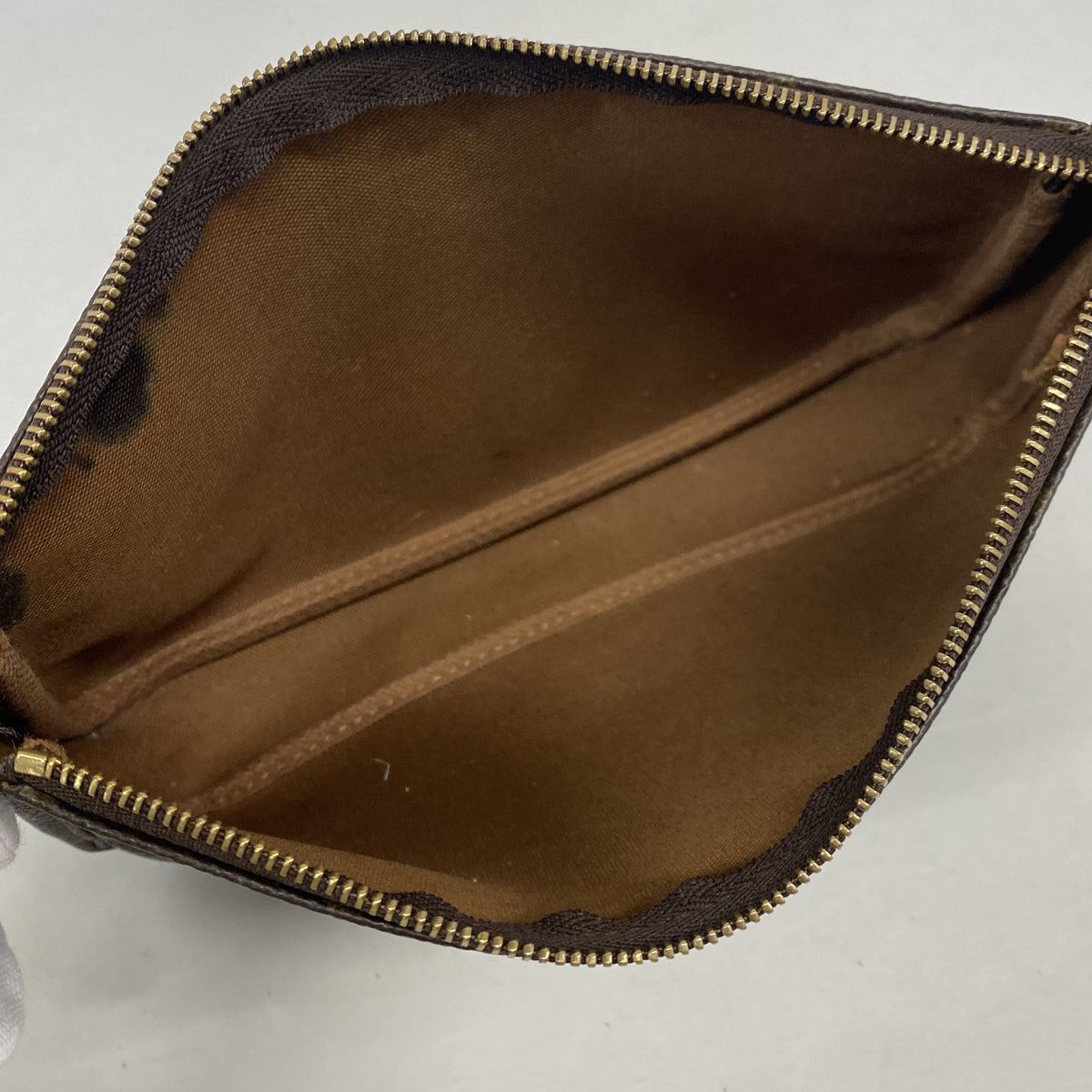 【6ib1383】ルイヴィトン ポーチ モノグラム ポシェットアクセソワール M51980 ブラウン【中古】レディース