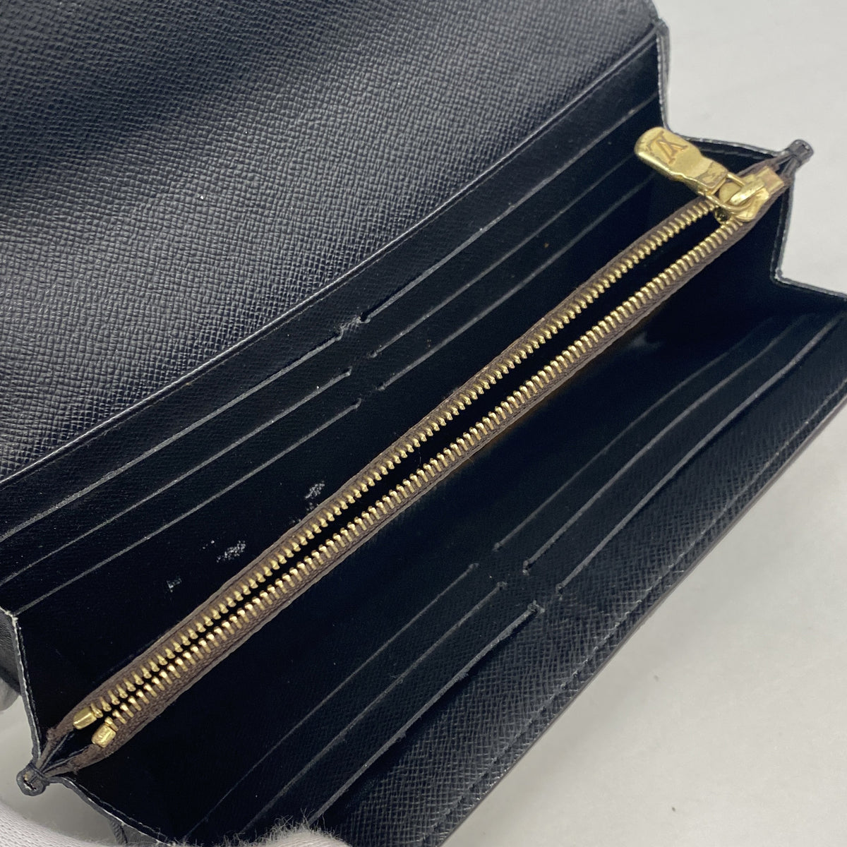 【6ib1384】ルイヴィトン 長財布 モノグラム・ジャイアント リバース ポルトフォイユサラ M80726 ブラウン【中古】レディース
