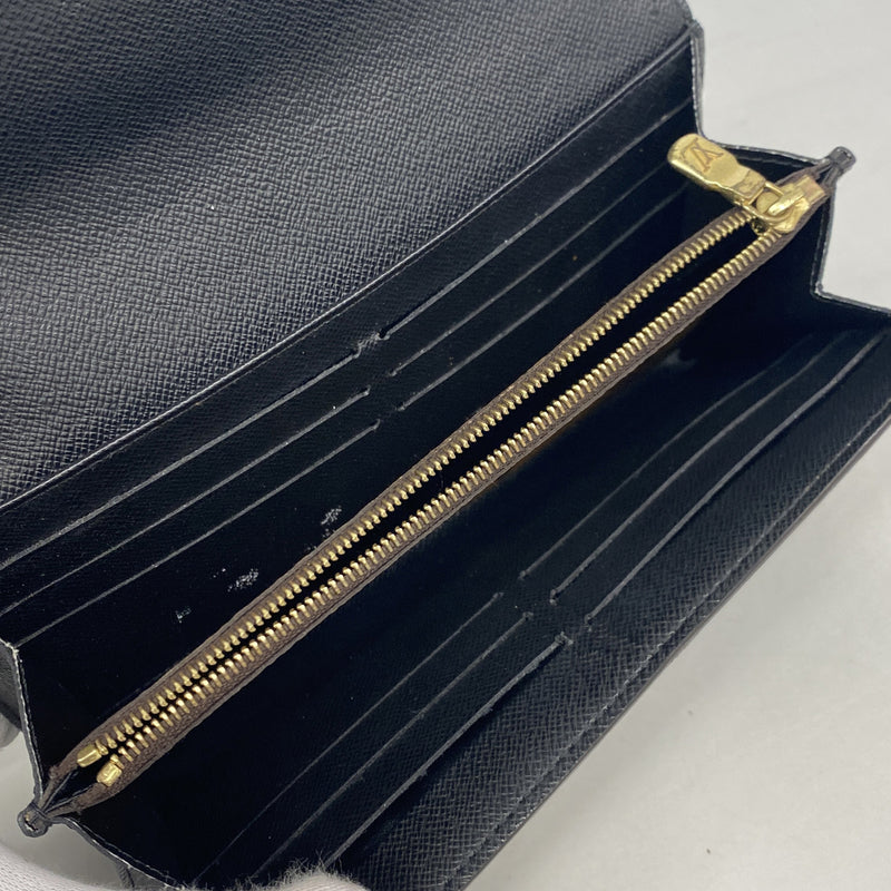 【6ib1384】ルイヴィトン 長財布 モノグラム・ジャイアント リバース ポルトフォイユサラ M80726 ブラウン【中古】レディース