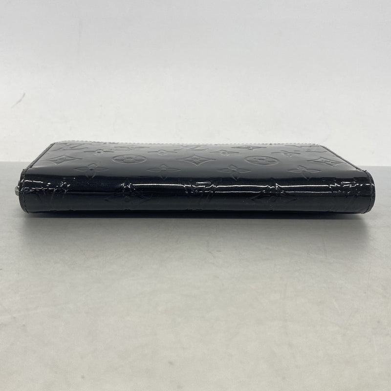 【6ib1385】ルイヴィトン 長財布 ヴェルニ ジッピーウォレット M90075 ノワールマニエティック【中古】メンズ