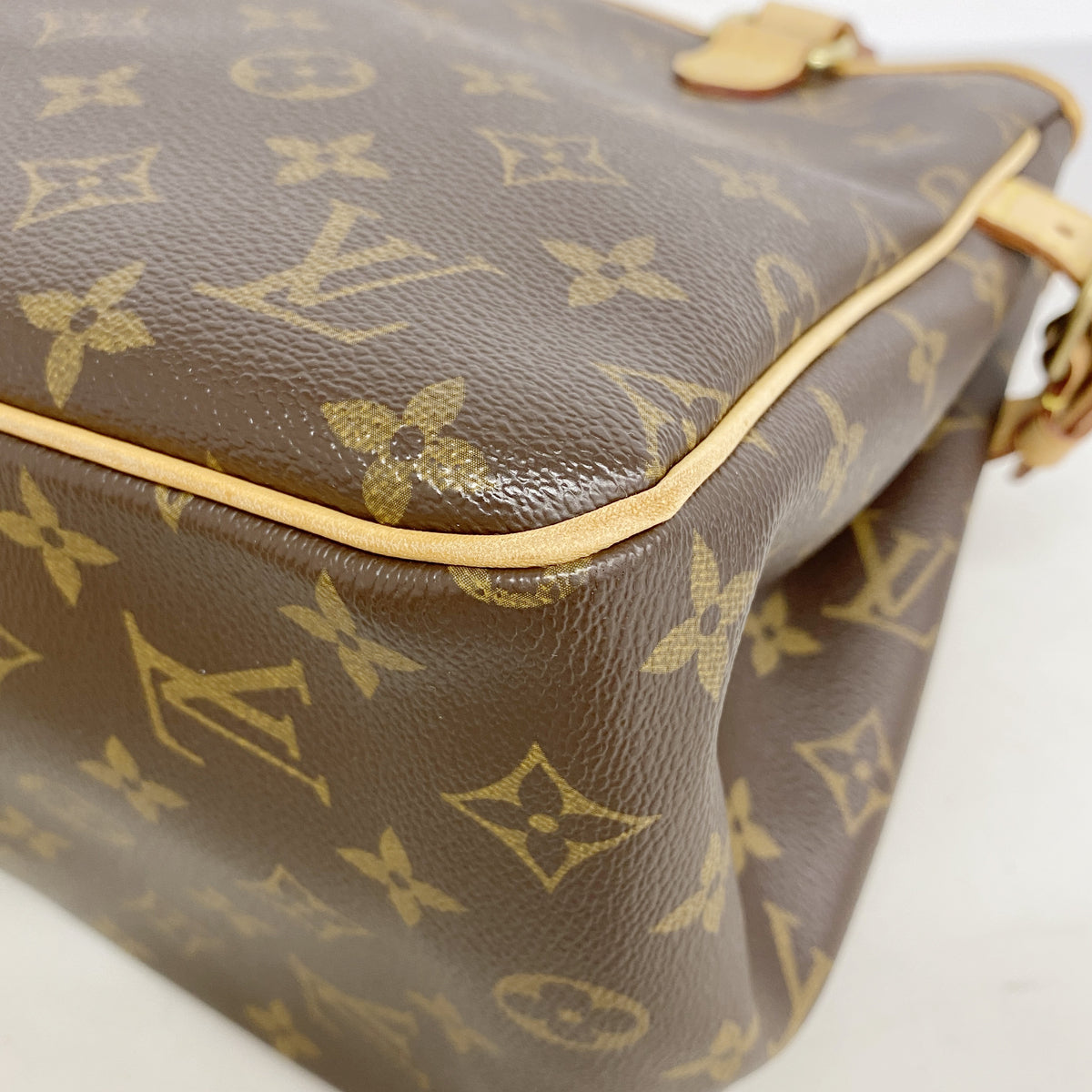 【6ib1392】ルイヴィトン トートバッグ モノグラム バティニョール M51156 ブラウン【中古】レディース