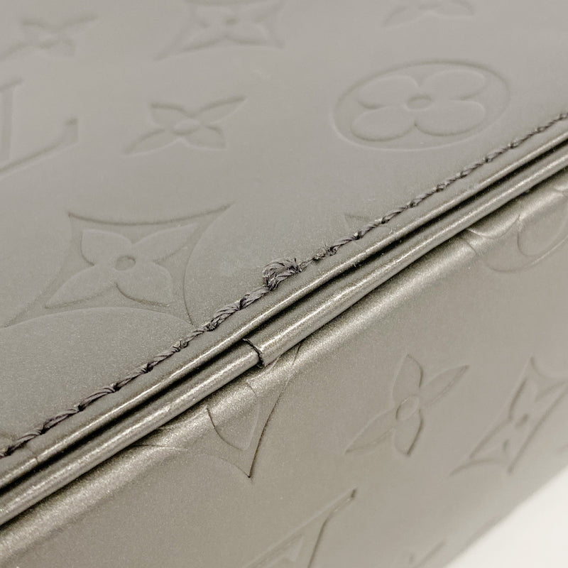【6ib1394】ルイヴィトン ショルダーバッグ モノグラム・マット アルストン M55122 ノワール【中古】レディース