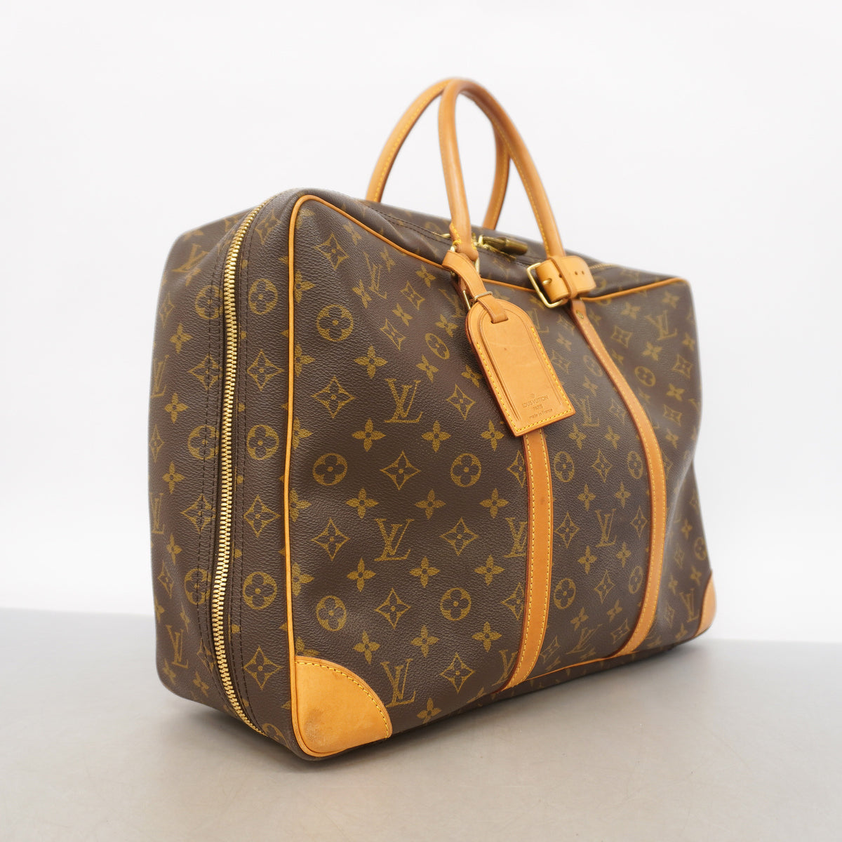【6ib1400】ルイヴィトン ボストンバッグ モノグラム シリウス45 M41408 ブラウン【中古】メンズ レディース ユニセックス