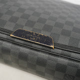 【6ib1412】ルイヴィトン ショルダーバッグ ダミエ・グラフィット ダニエルMM N58029 ブラック グレー【中古】メンズ
