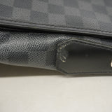 【6ib1412】ルイヴィトン ショルダーバッグ ダミエ・グラフィット ダニエルMM N58029 ブラック グレー【中古】メンズ